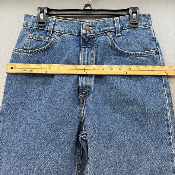 Levi's 550 Jeans Girls 18.5 Blue Relaxed Orange Tag Tapered Leg RARE VTG NWT - Picture 15 of 16